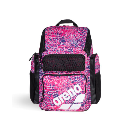ARENA ONE GO BACKPACK 45L AO SNAKESKIN PINK- Sac à Dos Natation et Piscine | Les4Nages
