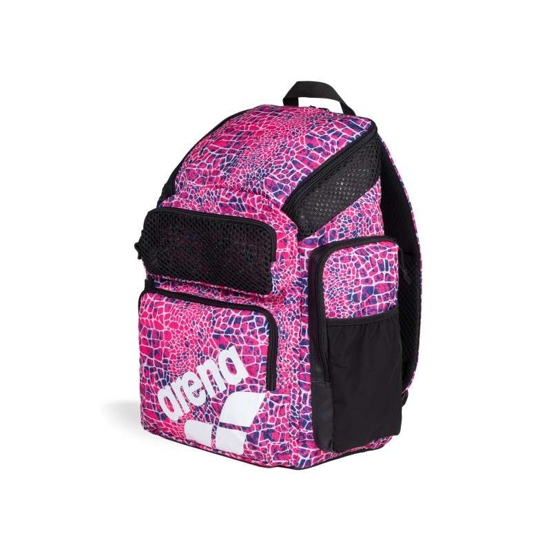 ARENA ONE GO BACKPACK 45L AO SNAKESKIN PINK- Sac à Dos Natation et Piscine | Les4Nages