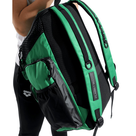 ARENA ONE GO BACKPACK 45L GREEN- Sac à Dos Natation et Piscine | Les4Nages