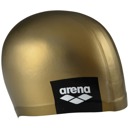Bonnet de bain ARENA Logo Moulded Cap - GOLD | Les4Nages
