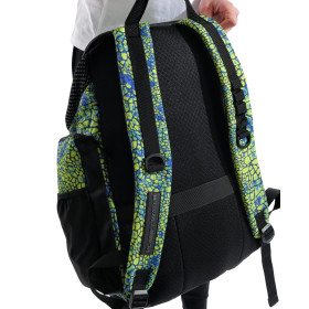 ARENA ONE GO BACKPACK 45L AO SNAKESKIN GREEN - Sac à Dos Natation et Piscine 