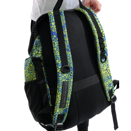 ARENA ONE GO BACKPACK 45L AO SNAKESKIN GREEN - Sac à Dos Natation et Piscine | Les4Nages