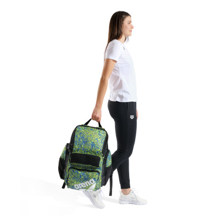 ARENA ONE GO BACKPACK 45L AO SNAKESKIN GREEN - Sac à Dos Natation et Piscine | Les4Nages