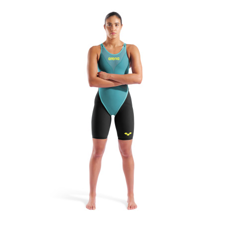 ARENA GLIDE Powerskin Edition Limitée - BLACK BISCAY BAY - Combinaison Natation Femme | Les4Nages