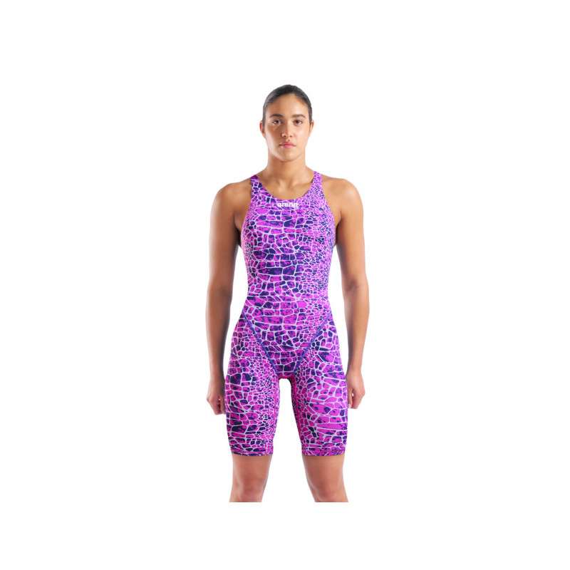 ARENA Powerskin ST NEXT LE SNAKE PINK (Edition Limitée) - Dos Ouvert - Combinaison Femme Natation - VP Arena Janvier 2026 | Les4Nages
