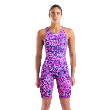 ARENA Powerskin ST NEXT LE SNAKE PINK (Edition Limitée) - Dos Ouvert - Combinaison Femme Natation - VP Arena Janvier 2026 | Les4Nages