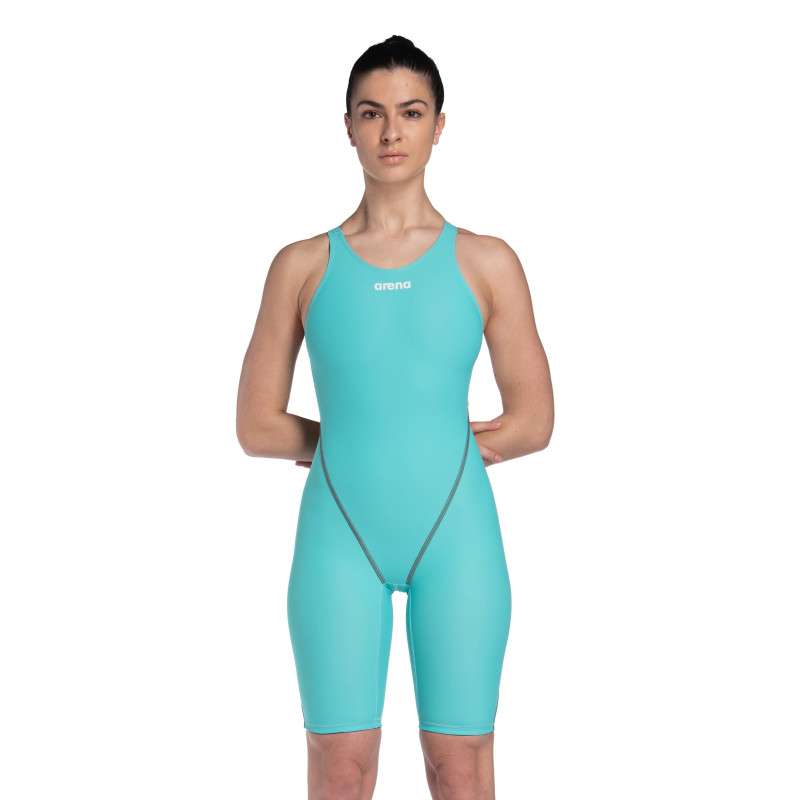Combinaison Femme ARENA Powerskin ST NEXT Aquamarine - Dos Ouvert - VP Arena Janvier 2026 | Les4Nages