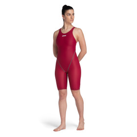 Combinaison Femme ARENA Powerskin ST NEXT Deep Red - Dos Ouvert - VP Arena Janvier 2026 
