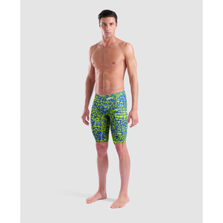 Arena PowerSkin ST NEXT LE JAMMER SNAKE GREEN (Edition Limitée) - Jammer Natation Homme compétition | Les4Nages