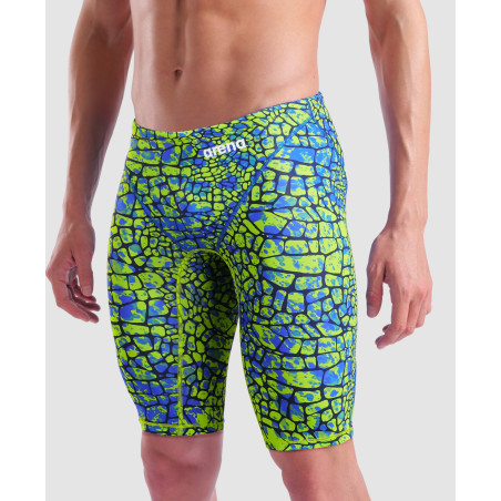 Arena PowerSkin ST NEXT LE JAMMER SNAKE GREEN (Edition Limitée) - Jammer Natation Homme compétition - VP Arena Janvier 2026 | Les4Nages
