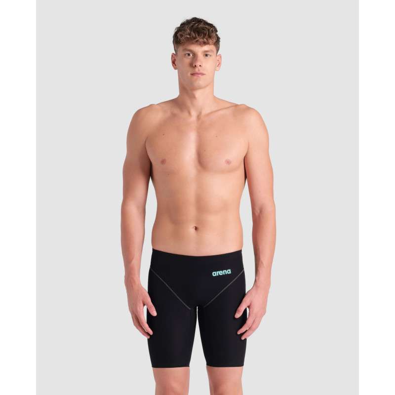 ARENA IMPULSO Powerskin - Black Teal - Jammer Natation Homme compétition - VP Arena Janvier 2026 | Les4Nages