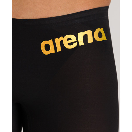 ARENA PowerSkin CARBON Air ² 2 Homme - Black Gold - Jammer Natation Homme compétition - VP Arena Janvier 2026 | Les4Nages