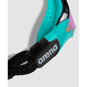 ARENA Cobra TRI SWIPE Mirror - Emerald Peacock - Lunettes Triathlon et Eau Libre Noir et Jaune - VP Arena Janvier 2026 