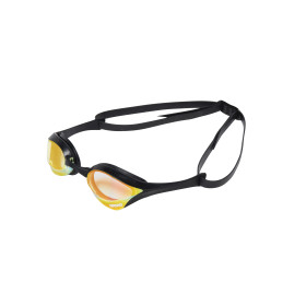 ARENA Cobra Ultra Swipe Mirror - Yellow Copper Black - Lunettes Natation Noir Verres Jaunes - VP Arena Janvier 2026 
