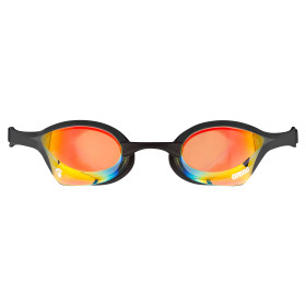 ARENA Cobra Ultra Swipe Mirror - Yellow Copper Black - Lunettes Natation Noir Verres Jaunes - VP Arena Janvier 2026 