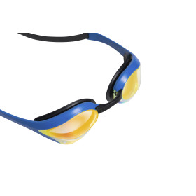 ARENA Cobra Ultra Swipe Mirror - Yellow Copper Blue - Lunettes Natation Bleu Verres Jaune - VP Arena Janvier 2026 