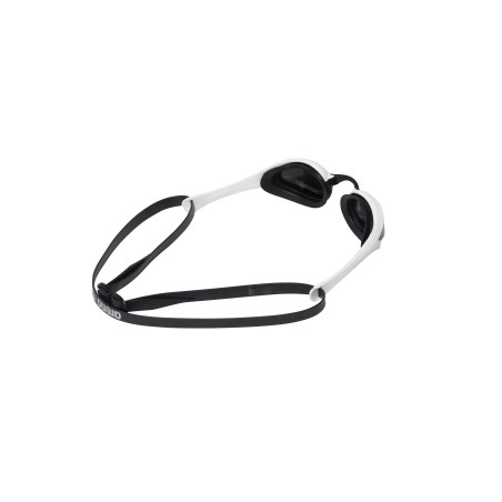 ARENA Cobra Ultra Swipe Mirror - Silver White - Lunette Natation Blanche Verres Argent - VP Arena Janvier 2026 | Les4Nages