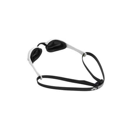 ARENA Cobra Ultra Swipe Mirror - Silver White - Lunette Natation Blanche Verres Argent - VP Arena Janvier 2026 | Les4Nages