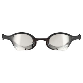 ARENA Cobra Ultra Swipe Mirror - Silver Black - Lunettes Natation Noir Verres Argent - VP Arena Janvier 2026 
