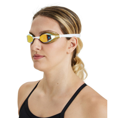 ARENA Air Speed Mirror - Copper Gold Multi - Lunettes Natation - VP Arena Janvier 2026 | Les4Nages