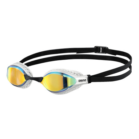 ARENA Air Speed Mirror - Yellow Copper White- Lunettes Natation - VP Arena Janvier 2026 | Les4Nages