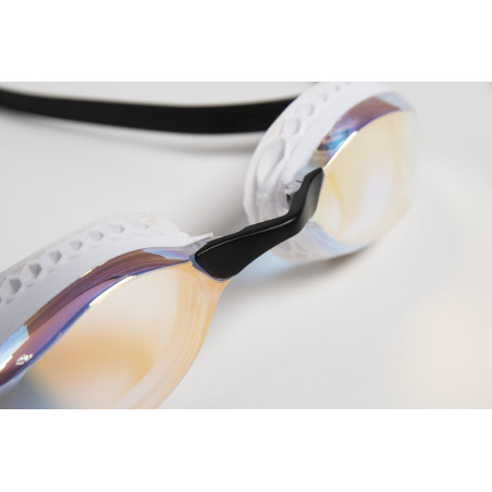 ARENA Air Speed Mirror - Yellow Copper White- Lunettes Natation - VP Arena Janvier 2026 | Les4Nages