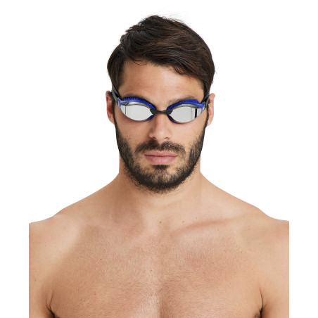 ARENA Air Speed Mirror - Silver Blue - Lunettes Natation - VP Arena Janvier 2026 | Les4Nages