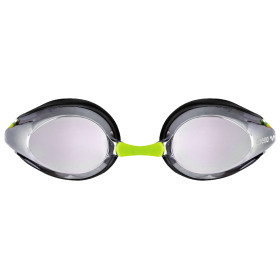 Arena TRACKS MIRROR Junior - Silver Black Fluo Yellow - Lunettes Natation Junior - VP Arena Janvier 2026 