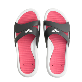 Arena NINA WHITE-DARK_GREY-MAGENTA - Claquettes / Sandales Piscine - VP Arena Janvier 2026