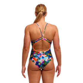 Funkita Palm Prism - Diamond Back - Maillot femme 1 pièce