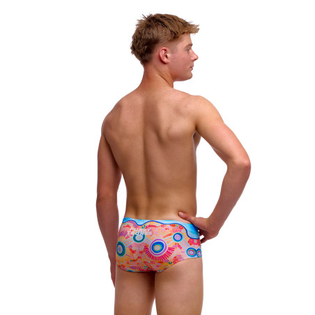 Funky Trunks(8-12ans) Kulin Colour - Sidewinder - Boxer garçon | Les4Nages