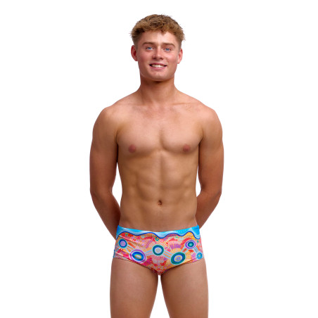 Funky Trunks(8-12ans) Kulin Colour - Sidewinder - Boxer garçon | Les4Nages