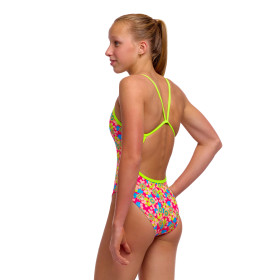 Funkita Girl (8-14ans) Flow Blow - Single Strap - Maillot fille 1 pièce