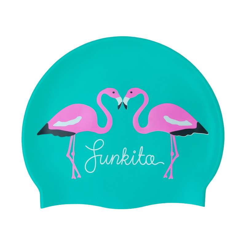Funkita Go Flamingo !- Swimming Cap - Bonnet | Les4Nages
