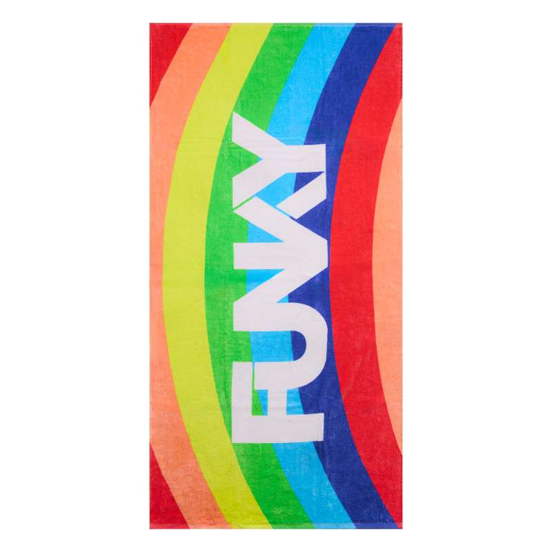 Funky Rainbowie - Towel - Serviette | Les4Nages