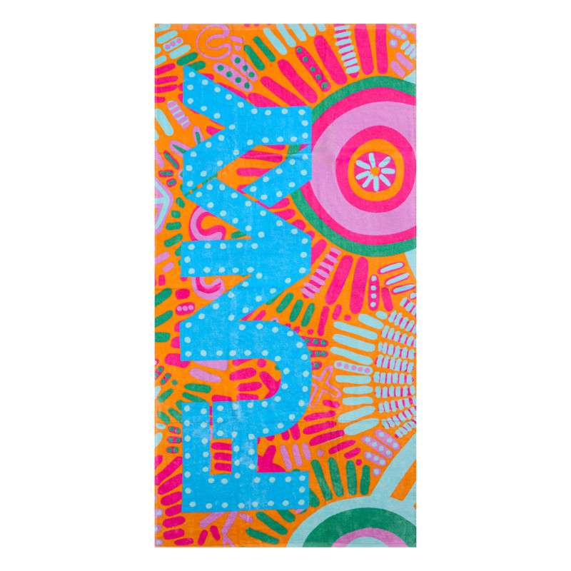 Funky Kulin Colour - Towel - Serviette | Les4Nages