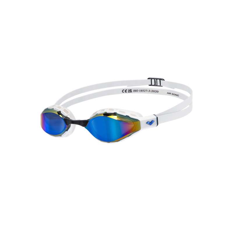 ARENA AIR SONIC Mirror - Blue White - Lunettes Natation et Piscine | Les4Nages