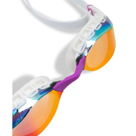 ARENA AIR SONIC Mirror - Gold White - Lunettes Natation et Piscine | Les4Nages ARENA AIR SONIC Mirror - Gold White - Lunettes Natation et Piscine | Les4Nages
