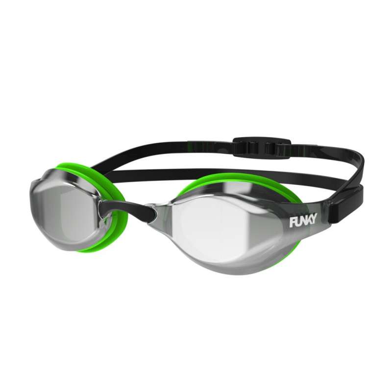Lunettes FUNKY XT Machine Mirror Green Team | Les4Nages