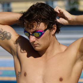 Lunettes FUNKY XT Machine Mirror Pink Shadow