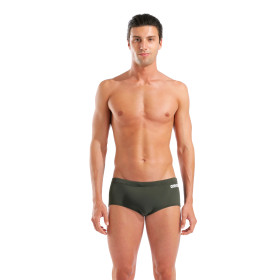 Arena Men's Team SOLID Low Waist Short Dark Sage White - Boxer Natation Homme