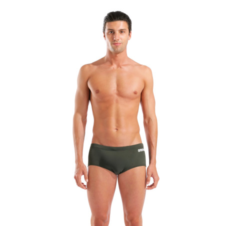 Arena Men's Team SOLID Low Waist Short Dark Sage White - Boxer Natation Homme | Les4Nages