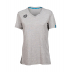 Tee shirt Femme Arena WOMEN’S TEAM T-SHIRT PANEL Medium Grey Heather