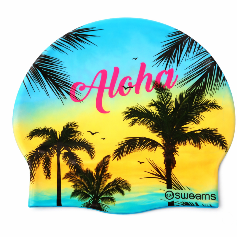 Bonnet SWEAMS ALOHA BLUE | Les4Nages