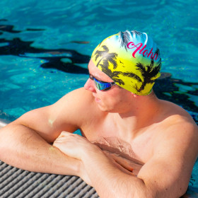 Bonnet SWEAMS ALOHA BLUE