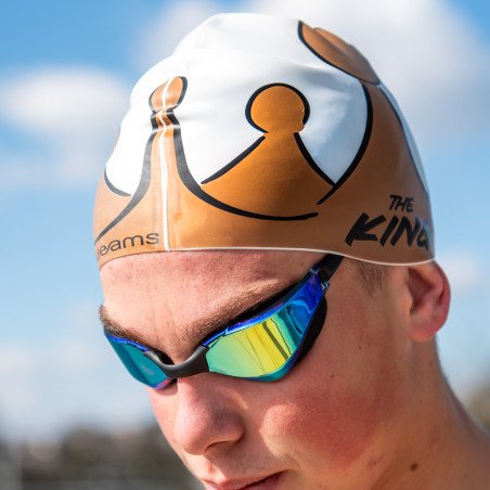 Bonnet SWEAMS The King - White-Gold | Les4Nages