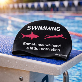 Bonnet SWEAMS Shark Motivation - Red White