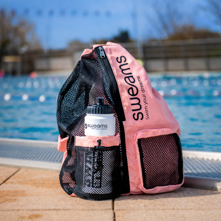 Sac à Dos / Mesh Bag SWEAMS MESH BACKPACK - PINK | Les4Nages Sac à Dos / Mesh Bag SWEAMS MESH BACKPACK - PINK | Les4Nages