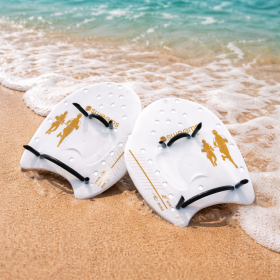 Plaquettes SwimRun SWEAMS SWIMRUN Paddle - White Gold