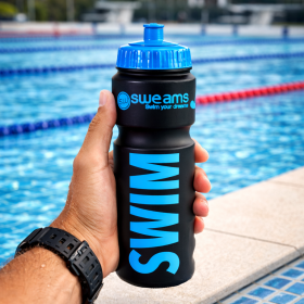 Bidon NATATION SWEAMS SWIM - Black Matt BLUE - 750ml